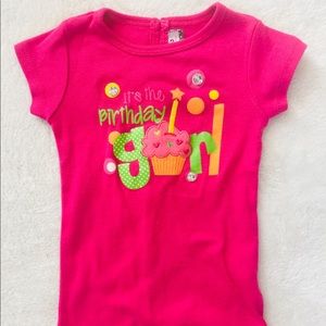 Krazylegs 24 months birthday girl t shirt